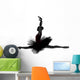 Young Woman Ballerina Ballet Wall Decal