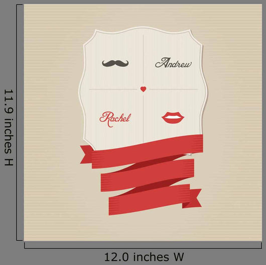 Vintage Funny Wedding Invitation