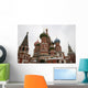 Saint Basils Cupolas Moscow Russia Wall Mural