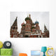 Saint Basils Cupolas Moscow Russia Wall Mural
