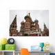 Saint Basils Cupolas Moscow Russia Wall Mural