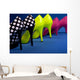Colorful High Heels Blue