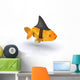 fake shark fin on little redfish Wall Mural