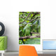 Green Parrot Wall Mural