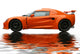 Orange Reflecting Sportcar