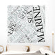 Marine biology Disciplines Concept Wall Mural