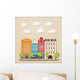 Retro Houses as Vintage