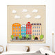 Retro Houses as Vintage