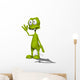 Alien Wave Wall Decal