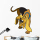 Cartoon Bloodhound Wall Decal