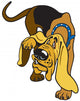 Cartoon Bloodhound Wall Decal
