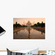 Taj Mahal sunrise Wall Mural