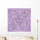 Vector Illustration Damask Pattern Wall Decal