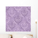 Vector Illustration Damask Pattern Wall Decal