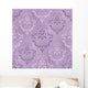 Vector Illustration Damask Pattern Wall Decal