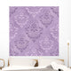 Vector Illustration Damask Pattern Wall Decal