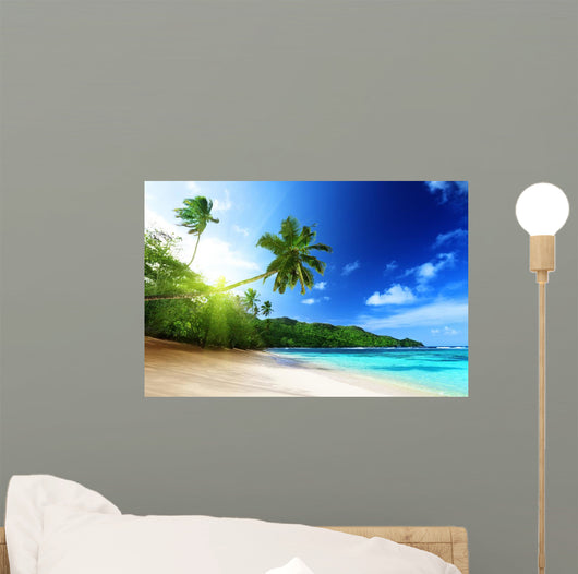 Beach Sunset Time Mahe