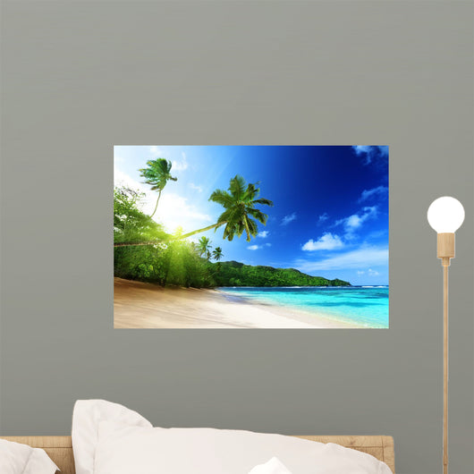 Beach Sunset Time Mahe