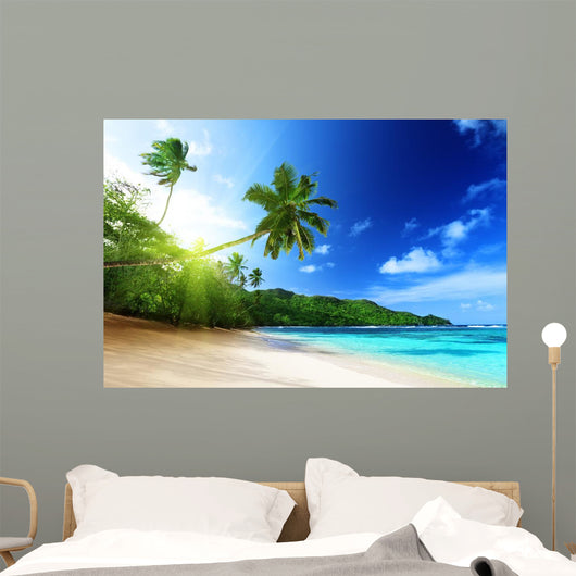 Beach Sunset Time Mahe