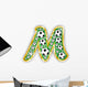 M - soccer  Letter Wall Decal