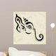 Ganesha Hand drawn illustration. Wall Mural