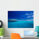 Caribbean sea view in paradise Wall Mural
