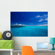 Caribbean sea view in paradise Wall Mural
