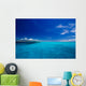 Caribbean sea view in paradise Wall Mural