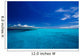 Caribbean sea view in paradise Wall Mural