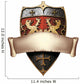 Knights Crest Shield Wall Decal