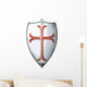 Schild Wappen Tenpelritter Wall Mural
