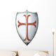 Schild Wappen Tenpelritter Wall Mural