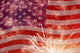 Fireworks over United States