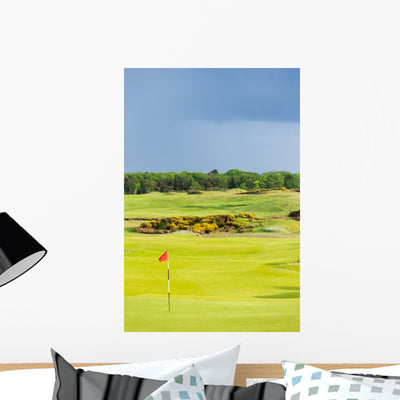 Golf Course St Andrews shown on a wall