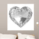 Diamond Heart Wall Decal