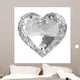 Diamond Heart Wall Decal
