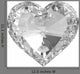 Diamond Heart Wall Decal