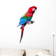 Red Macaw W/ Clipping Path Wall Decal
