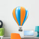Blue and Orange Balloon Wall Decal