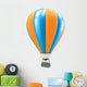 Blue and Orange Balloon Wall Decal