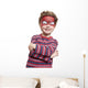 Young Boy with Face Wall Mural