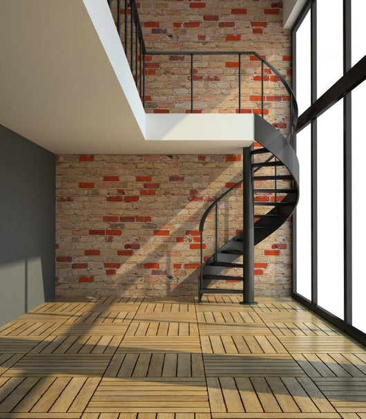 Empty Room with Staircase