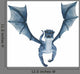Blue Dragon Flying