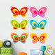 Colorful butterfly vector Wall Decal