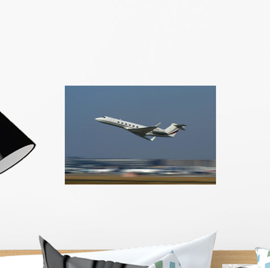 Business jet Wall Mural