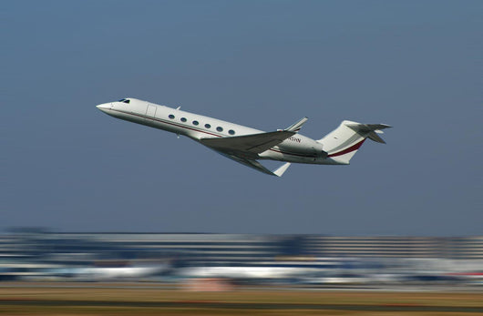 Business jet Wall Mural