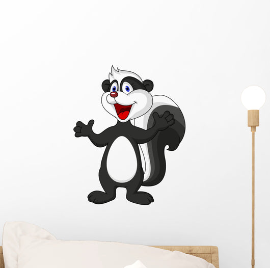 Skunk Cartoon Wall Decal