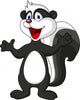 Skunk Cartoon Wall Decal