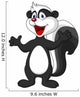 Skunk Cartoon Wall Decal
