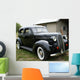 1937 Black Plymouth Wall Mural